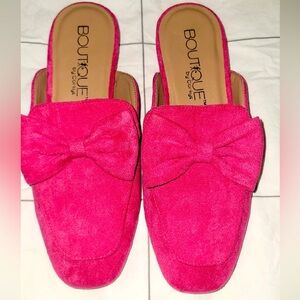 Corky Bright Pink Mules Size 8‎